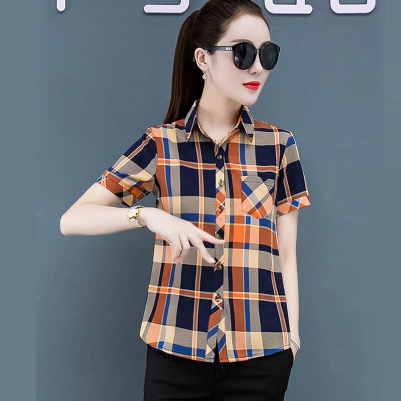 

Shirts Korean Fashion Women Button Up Shirt Elegant Women Cotton Blouses Woman Pink Shirts Blusas Mujer De Moda Women Tops, Beige