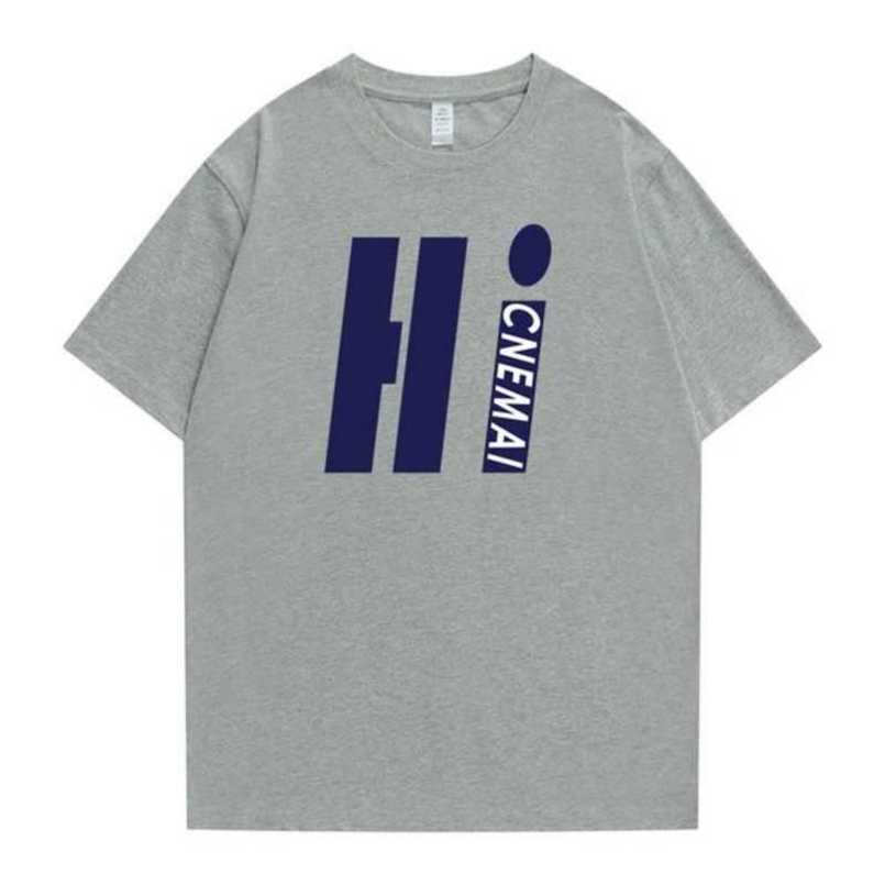 

t Shirt for Men Plain Hi Letter Funny Spring Y2k Clothes Plus Size Tops Graphic Tees Women Custom Merchandise Tee High Quality Private 36mov, Sky blue