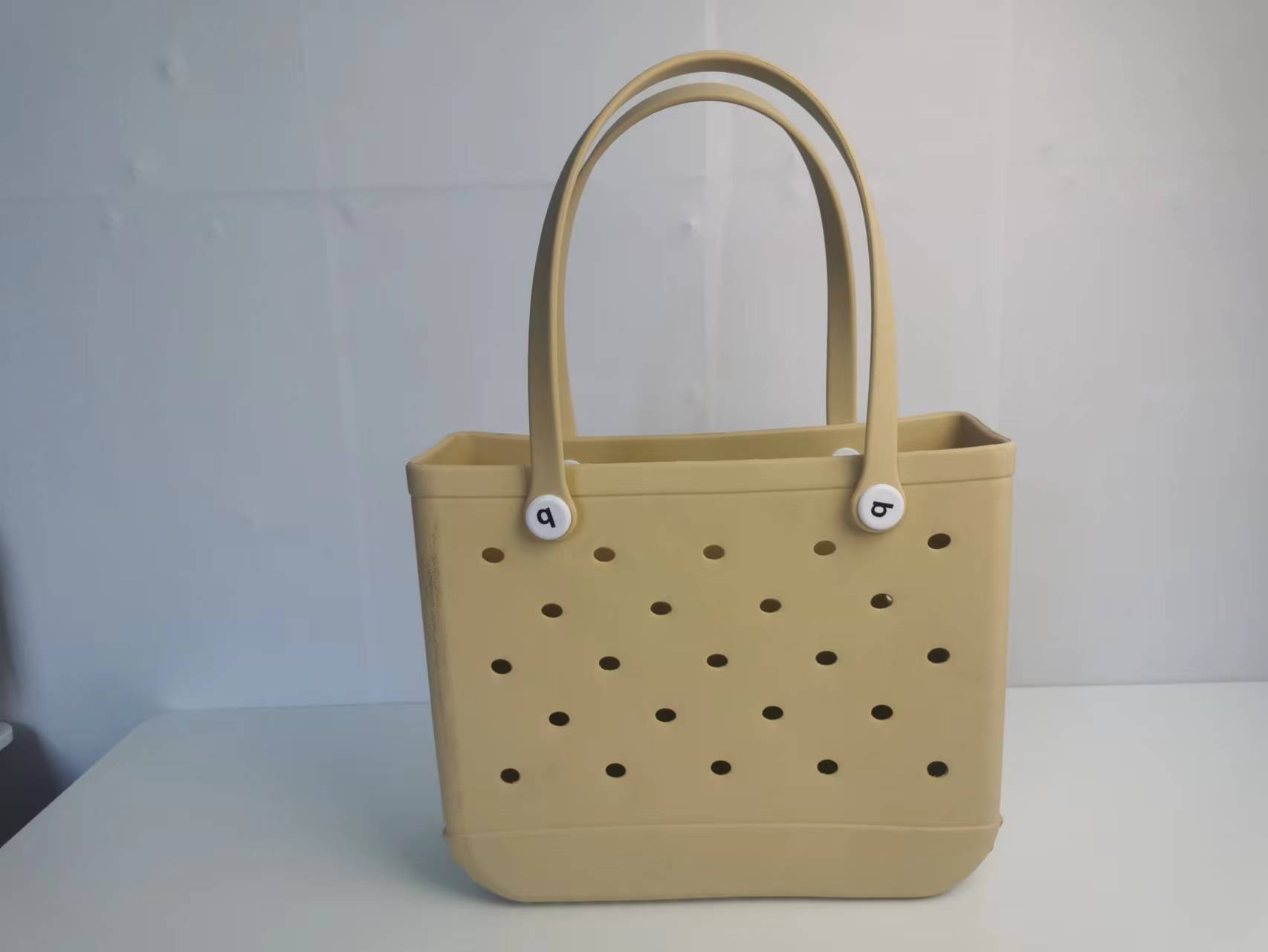 

Women Bogg Bag Silicone Beach Custom Tote Fashion Eva Plastic Beach Bags Summer