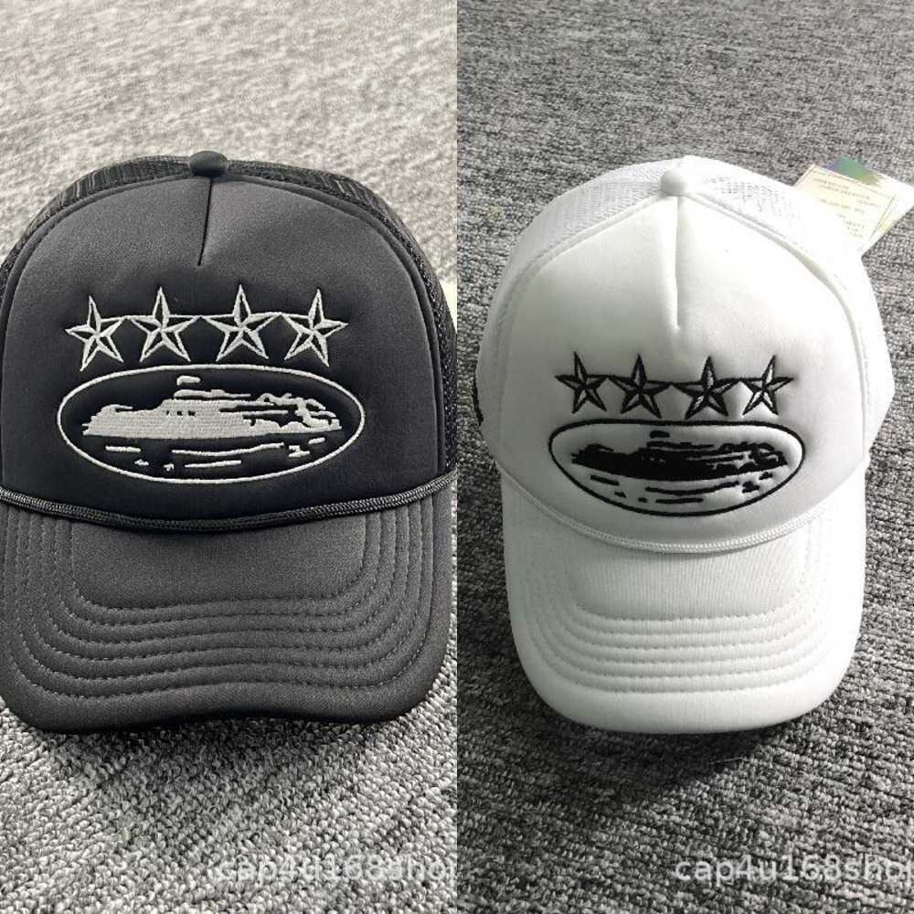 

European and American Personality Cruise Ball Caps Corteiz Crtz Trucker Hat Embroidery Truck SummerI1WUFXPU, Grey