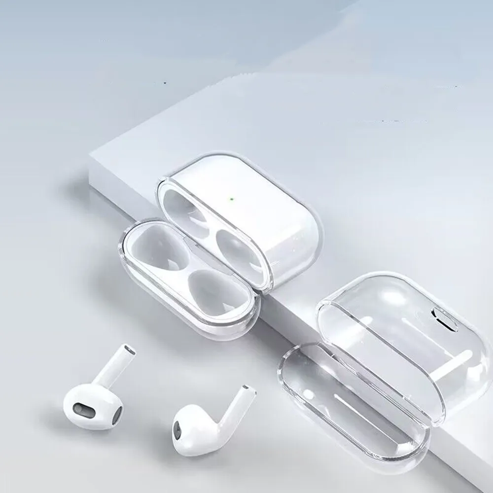 

For Apple Airpdos pro 2 2nd generation Earphones Accessories Bluetooth Headphones Headphone Case Solid Silicone Cute Protective Airpods max 3 Gen 3 pods pros case