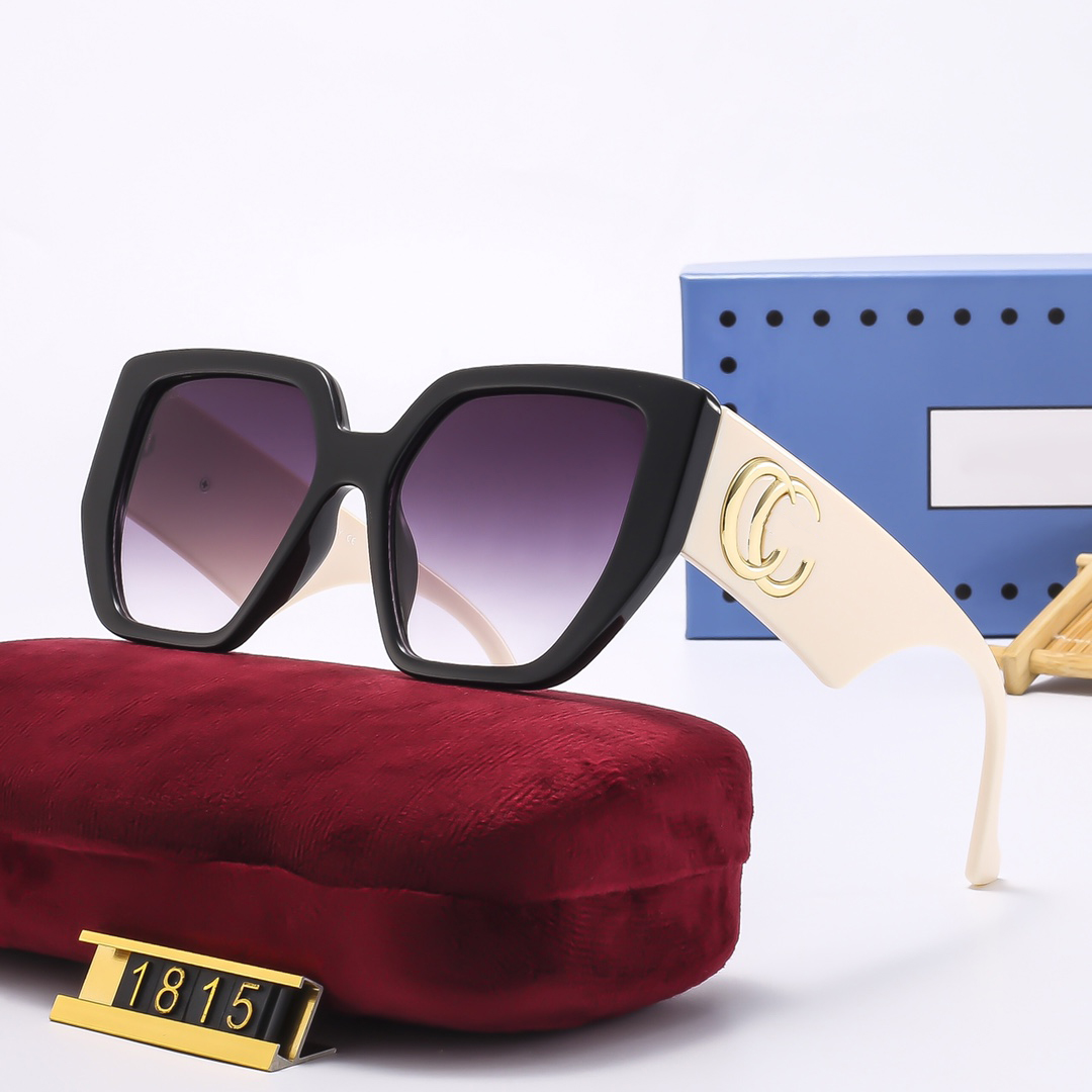 

Luxury sunglasses designer sunglasses for women big letter Casual Fashion Driving Beach shading UV protection polarized glasses gift with box