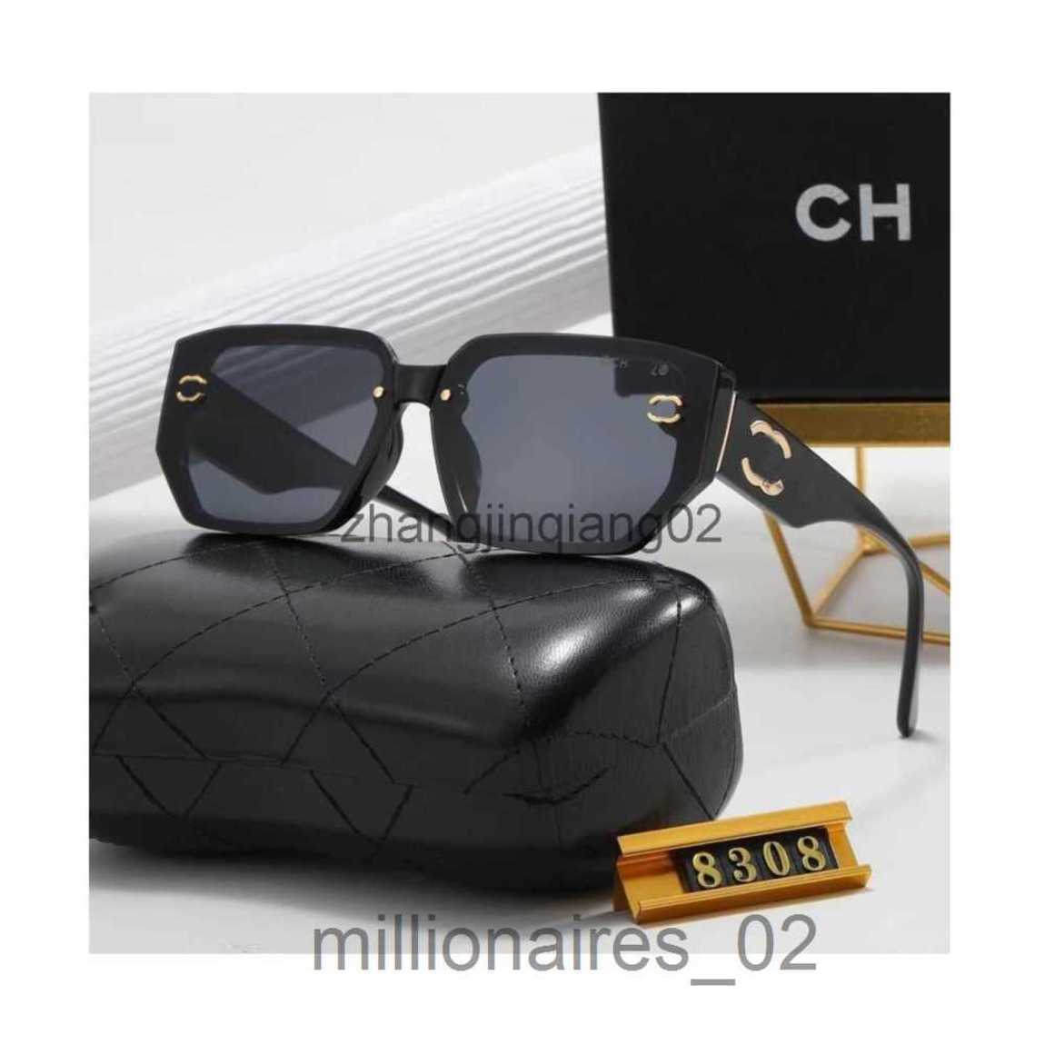 

Designer Channel Sunglasses Cycle Luxurious Fashion Sports Polarize Sunglass Men Women Vintage Baseball New Beach UV Resistant Driving Tourism Black Sun Glasses