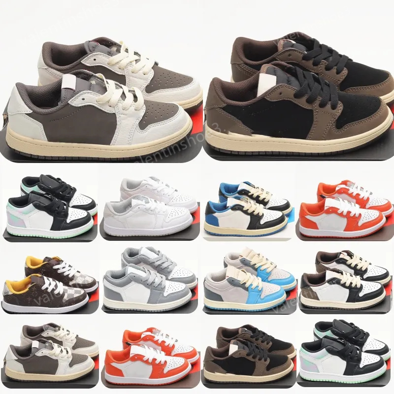 

Kids Shoes 1s Shoe Boys Low Sneaker Designer Mocha Baby Kid Youth Toddler Infants Children Boy Girl 2023 Basketball Athletic Outdoor b