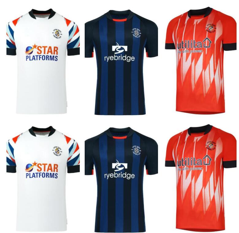 

22 23 Luton Town Soccer Jerseys 2023 BRADLEY Berry LEE Burke Mpanzu Campbell football shirts home away third men uniforms, 23/24