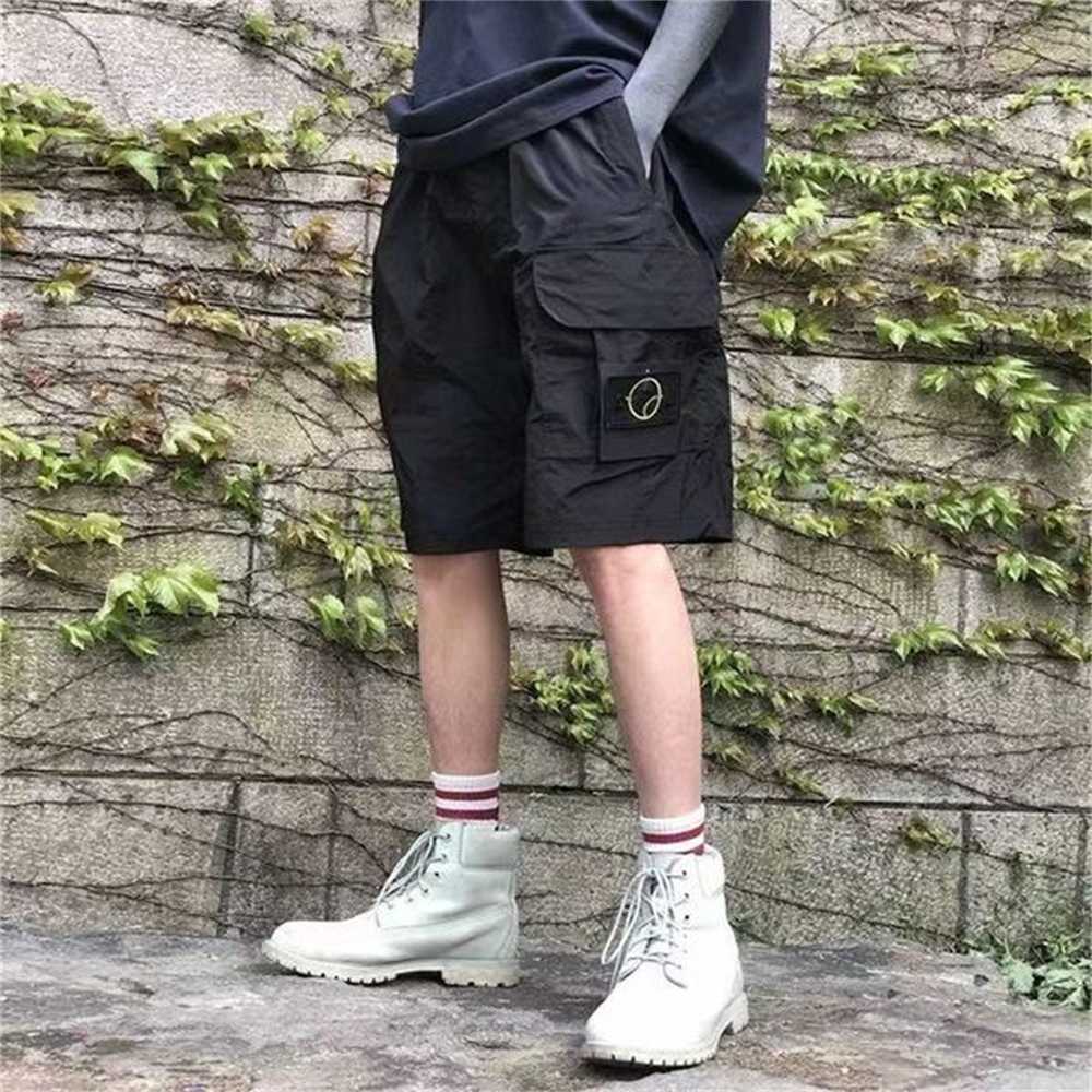 

st0ne is1amd Men's Shorts Methods Waterproof reflective esigner Summer Fashion Street Wear Quick Drying Swimsuit Printed board Beach BOOY, Silver