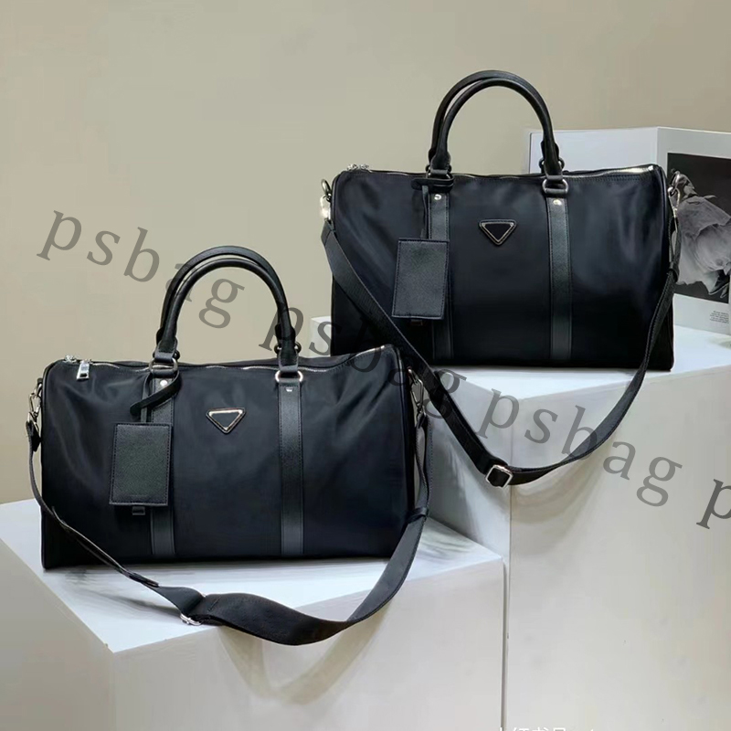 

Pink sugao women and men traval bags luggage bag tote bag shoudler crossbody bags high quality nylon handbags purse large capacity shopping bags nms-0609-43, Black