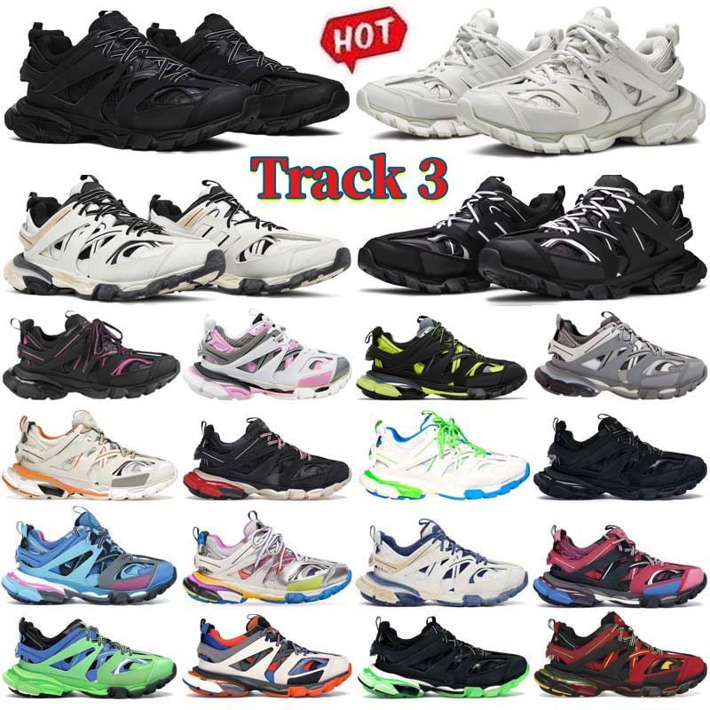 

Paris 3 3.0 Track s Casual Shoes Clunky runners mens Sneakers white black Tess.s. Gomma Version Designer women men tracks black Sport womens Platform Trainer Sneaker