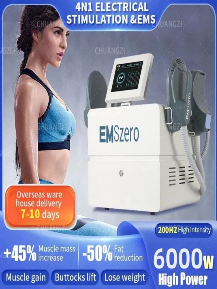 

DLS-EMSLIM 14 Tesla 6000W NEO Slimming Machine Emszero Hiemt Nova Body Sculpture EMS Pelvic Muscle Stimulator