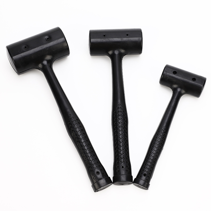 

Multifunctional integrated rubber hammer Tile floor anti slip non elastic rubber shockproof installation hammer