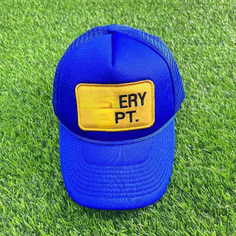 

Embroidery Latest Patch Men's Ball Caps Casual Galleryes Lettering Curved Dept Brim Baseball Cap Fashion Letters Hat Printing Tdjz, Blue