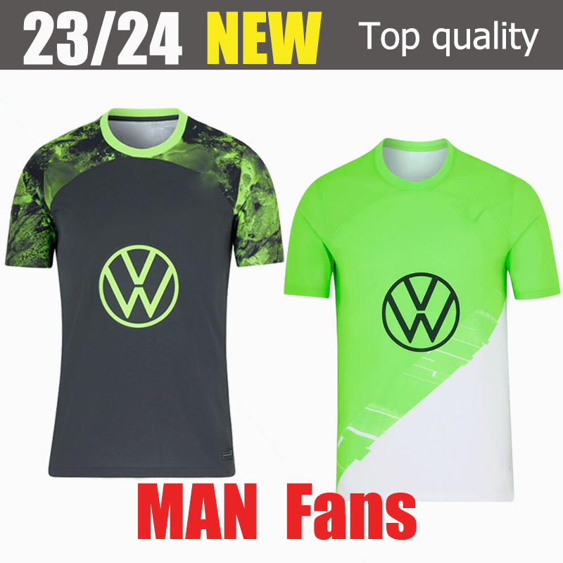 

23/24 VfL WoLfsBUrG Soccer Jerseys Kids Kit 2023 2024 Home Away Football Shirt Training Goalkeeper Set WALDSCHMIDT L.NMECHA KAMINSKI WIND ARNOLD GERHARDT WIMMER
