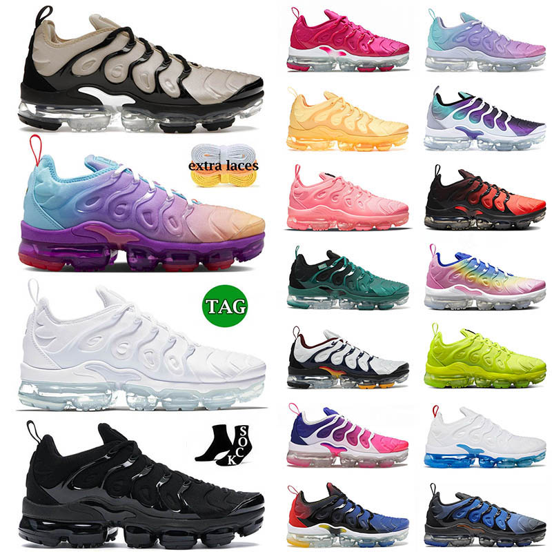 

2023 Arrival Plus Tn Running Shoes Pink Spell Fuchsia Dream Knicks Triple Black White City Pastel Men Women Tns Atlanta Mens Trainers Sneakers 36-47, B21 36-40