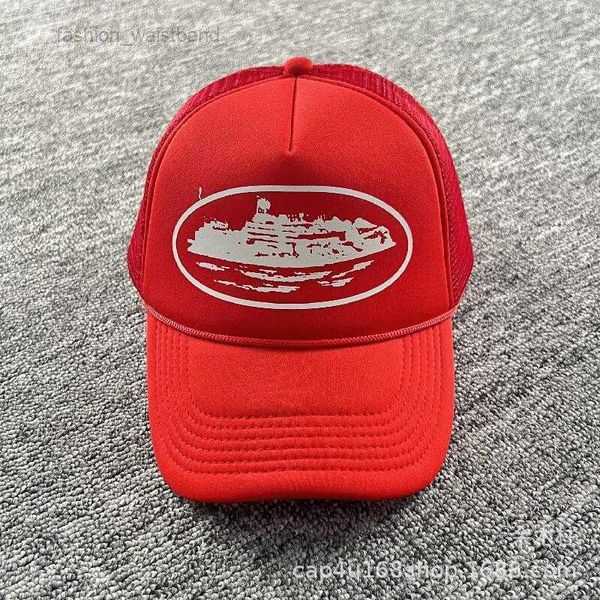 

Ball Caps Corteiz Crtz Hat 22ss American Fashion Truck Printed Baseball Summer Men and Women208m7242547 153LEE, Red