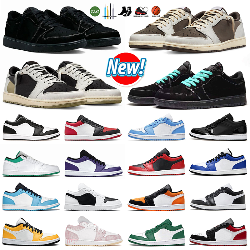 

1 1s lows basketball shoes men women Olive Reverse Mocha Black Phantom Low Concord Wolf Grey Panda True Blue White mens trainers outdoor sports sneakers