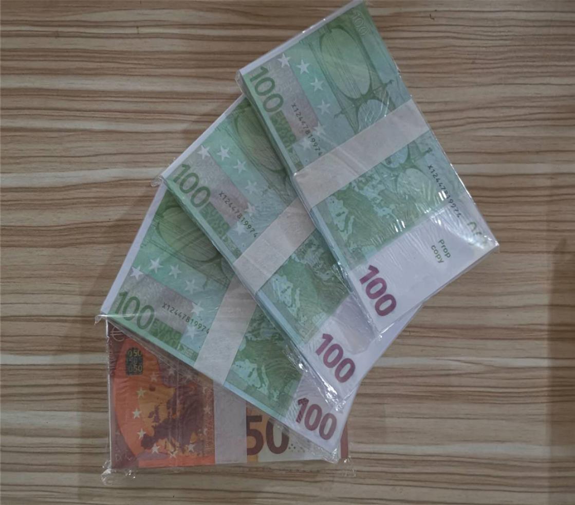 

Fake money Game specific Copy 10 20 50 100 200 Euro dollar fake money billet Movie money faux billet euro 20 play Collection and G1029138