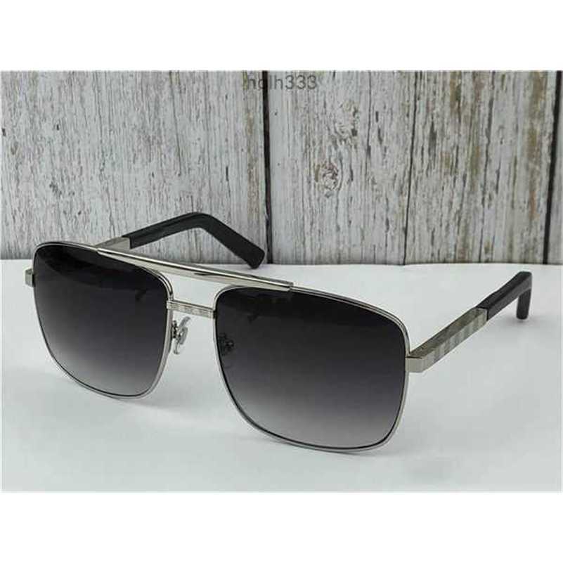 

Fashion Designer Sunglasses Men Classic Attitude 0259 Metal Square Frame Popular Retro Avant-garde Outdoor Uv 400 Protection Sunglasses7h9j