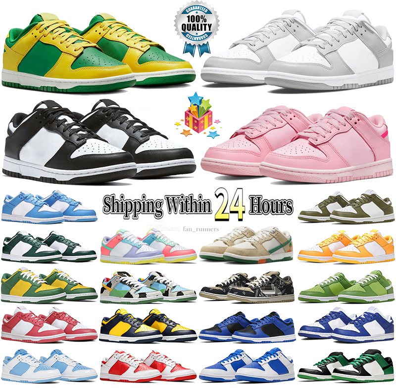 

Designer Casual Shoes Grey Fog UNC Strange Love Green Glow White Black Triple Pink GAI men woman sports sneakers trainers size 13