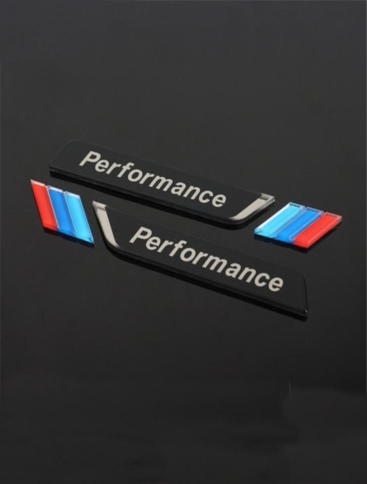 

Bmw Performance M Sport Power Sticker Acrylic Material Tail Trunk Emblem Decal For E46 E39 E60 E36 E90 F30 F20 F10 E30 E34 E38 E536422616, Black