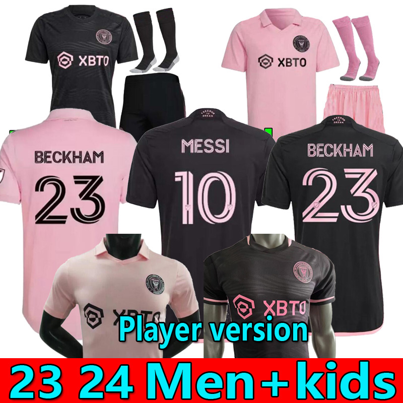 

S-4XL Fans Player Inter Miami Soccer Jerseys MESSIS 23 24 BECKHAM 2023 2024 MATUIDI HIGUAIN football shirts TRAPP PELLEGRINI PIZARRO CARRANZA PIREZ MORGAN kids KIT, 22/23 home kids