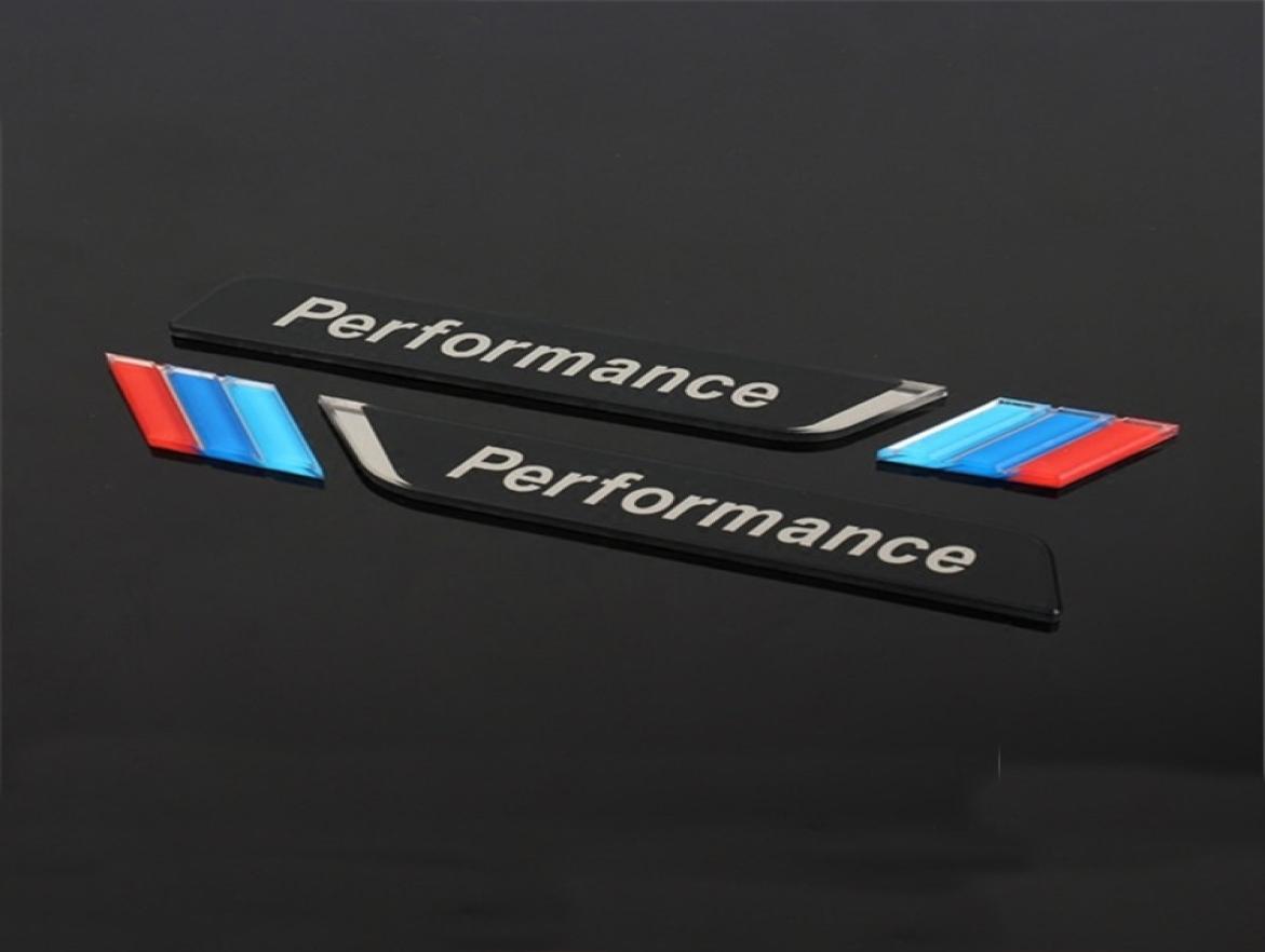 

Bmw Performance M Sport Power Sticker Acrylic Material Tail Trunk Emblem Decal For E46 E39 E60 E36 E90 F30 F20 F10 E30 E34 E38 E538458615, Black