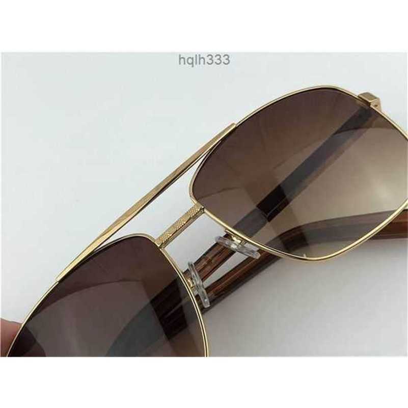 

Fashion Designer Sunglasses Men Classic Attitude 0259 Metal Square Frame Popular Retro Avant-garde Outdoor Uv 400 Protection Sunglasseslnrl