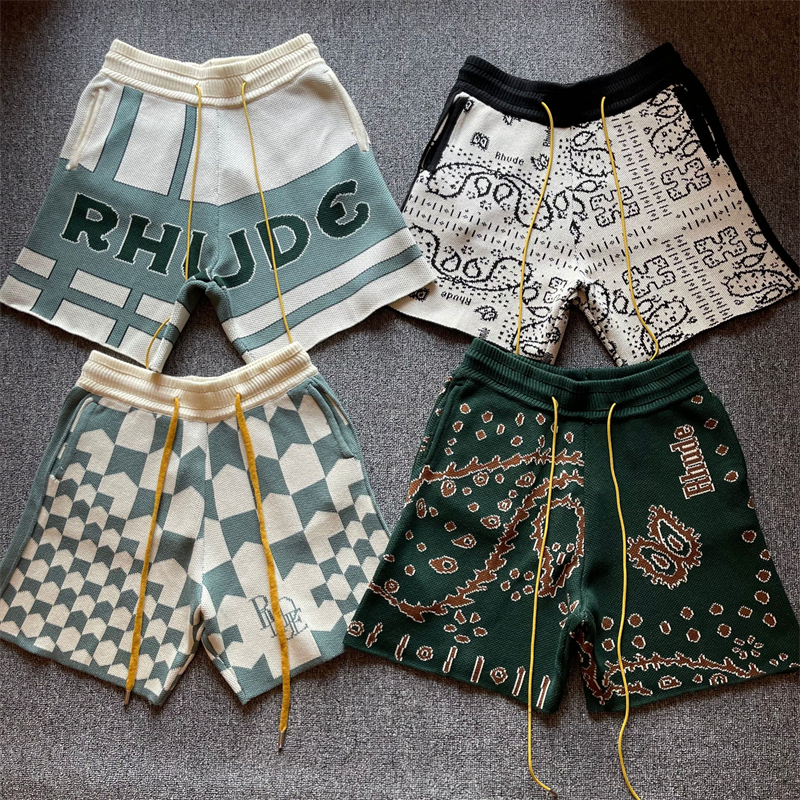 

Knit Short Men Women 1 High Quality 2023ss Shorts Breeches