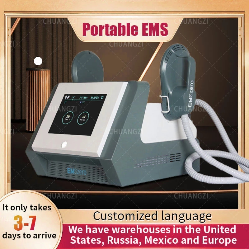 

EMSzero RF 6000W Equipment Portable Body Slimming Ems Muscle Electromagnetic Stimulate Fat Removal Body Build Muscle Machine