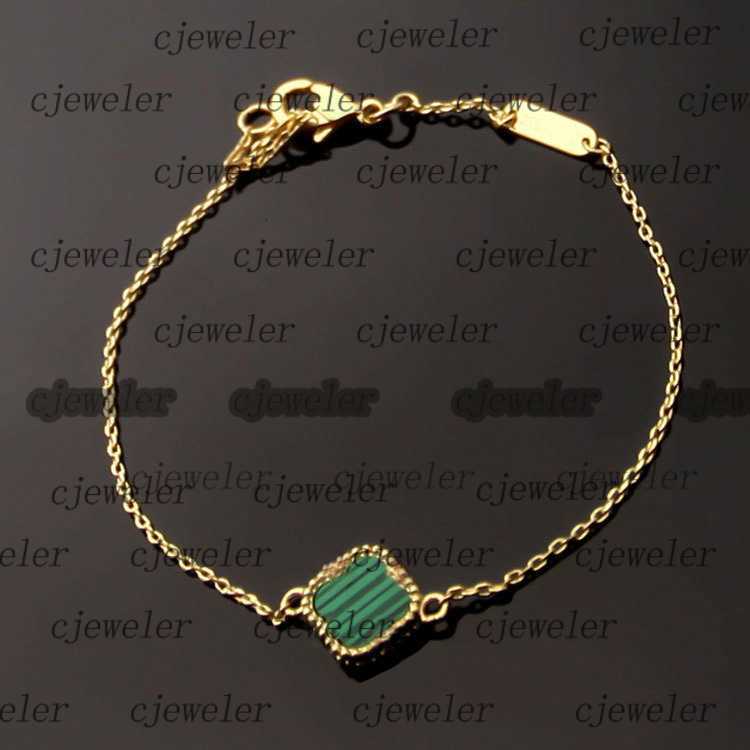 

charm bracelets designer luxury vc letter 5 mini four-leaf flower diamond Buckle 18K gold 925 silver Engraved diamond bracelet buckle original packaging clovers