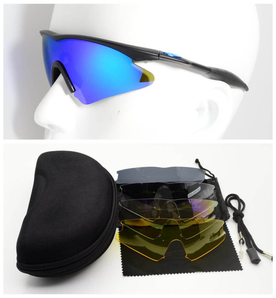 

WholeSporty UV400 Protector Shooting Glasses 5 Lens Tactical Glasses Goggle Hiking Eyewear Military Goggles Hunting Sunglasse4652968