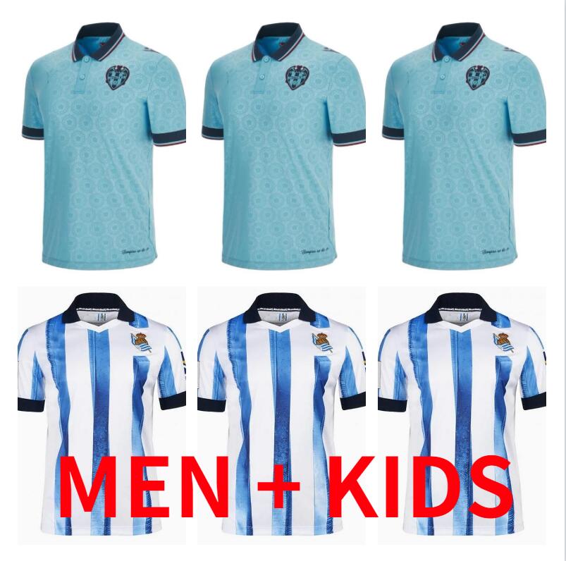 

23 24 Levante Soccer Jerseys 2023 2024 Real Sociedad Merino OYARZABAL Isak Guridi Home Murillo Lago Jonior Merveil Cufre THIRD AWAY Camisa de Uniforme de uniform