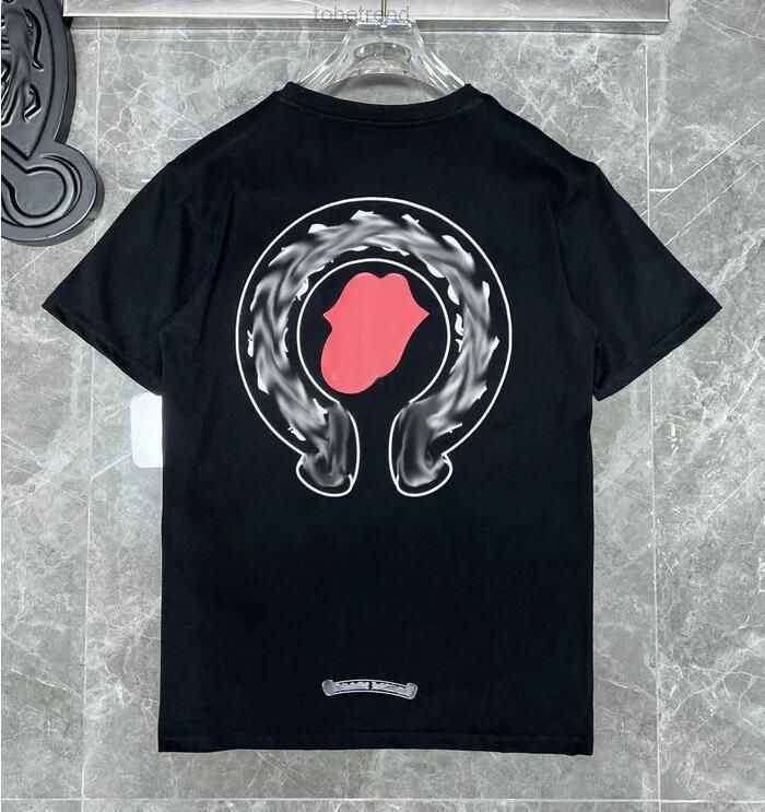 

Mens Classic t Shirt Heart Fashion Ch High Quality Brand Letter Sanskrit Cross Pattern Sweater T-shirts Designers Chromes Pullover Topsvqni, 1000