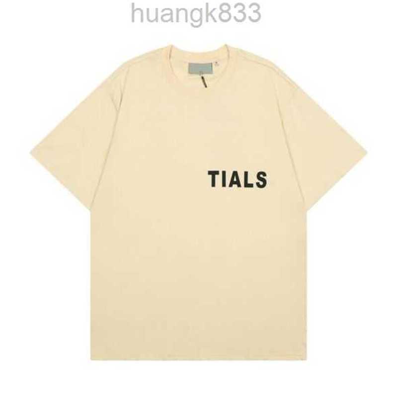 

Tees T shirt Summer Mens Womens Designer T Shirts Casual Tops Luxurys Letter Cotton Tshirts Clothing Polos Short Sleeve pra 88DW, Beige
