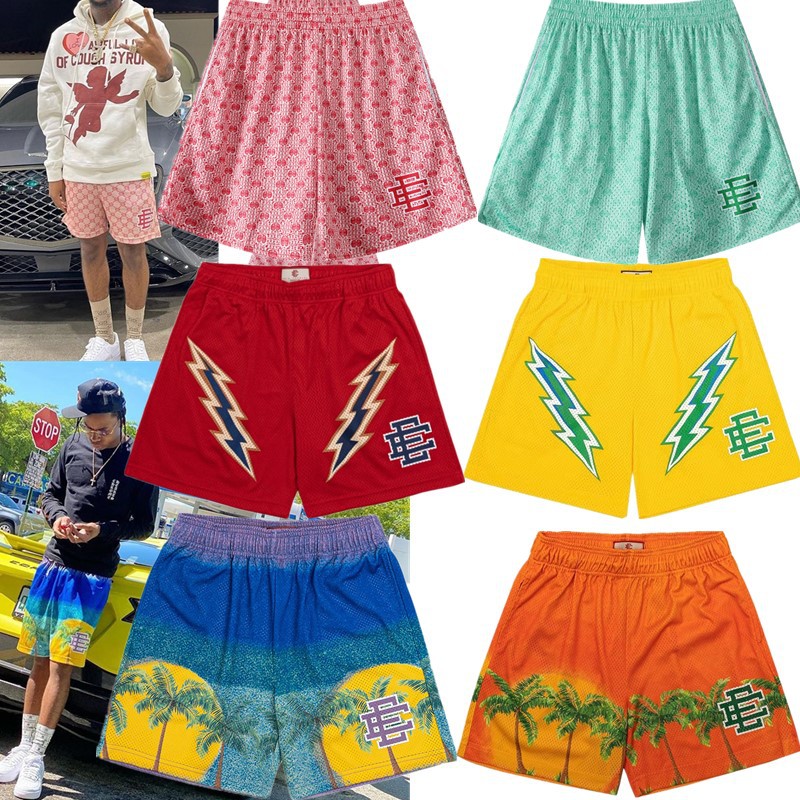 

Designer mens shorts pant refreshing summer letter printed pocket drawstring casual shorts men sports outdoor fitness running loose versatile beach pants