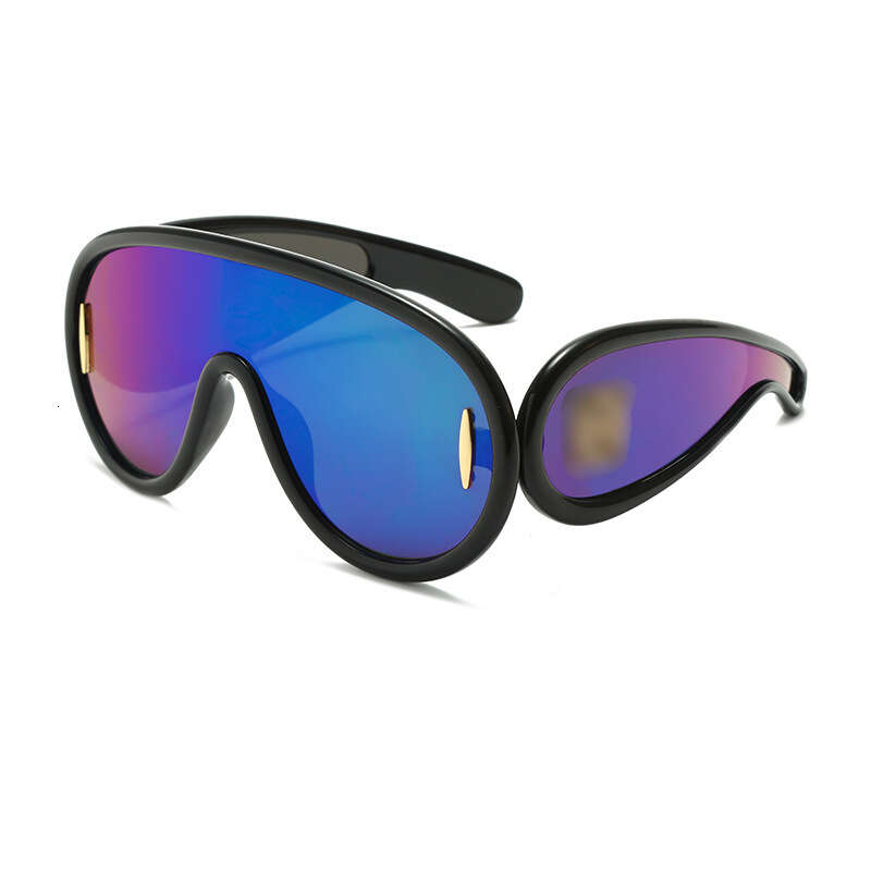Designer Sunglasses New Wing Design with Full Character Jumpsuit, Fashionable Sunglasses for Women, High-end Feel, Personalized Sunglasses for Outin