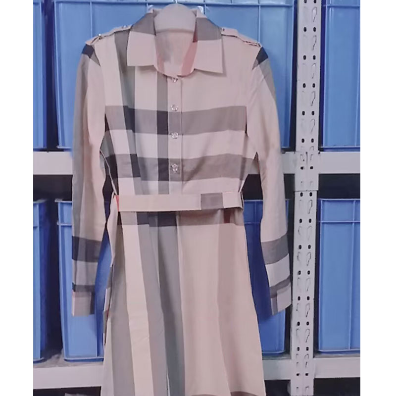 

2023 Designer women's Dress plaid skirt fashion casual wear Casual Dresses Clothing Fashion Luxurys dress Long sleeve women blouses shirt ladies top red khaki blue XL