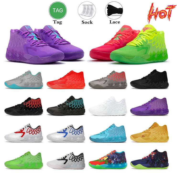 

Running Shoes Sport Shoe Grade School Rick Morty Kids Lamelo Ball UNC Iridescent Dreams Trainers Sports Sneakers
