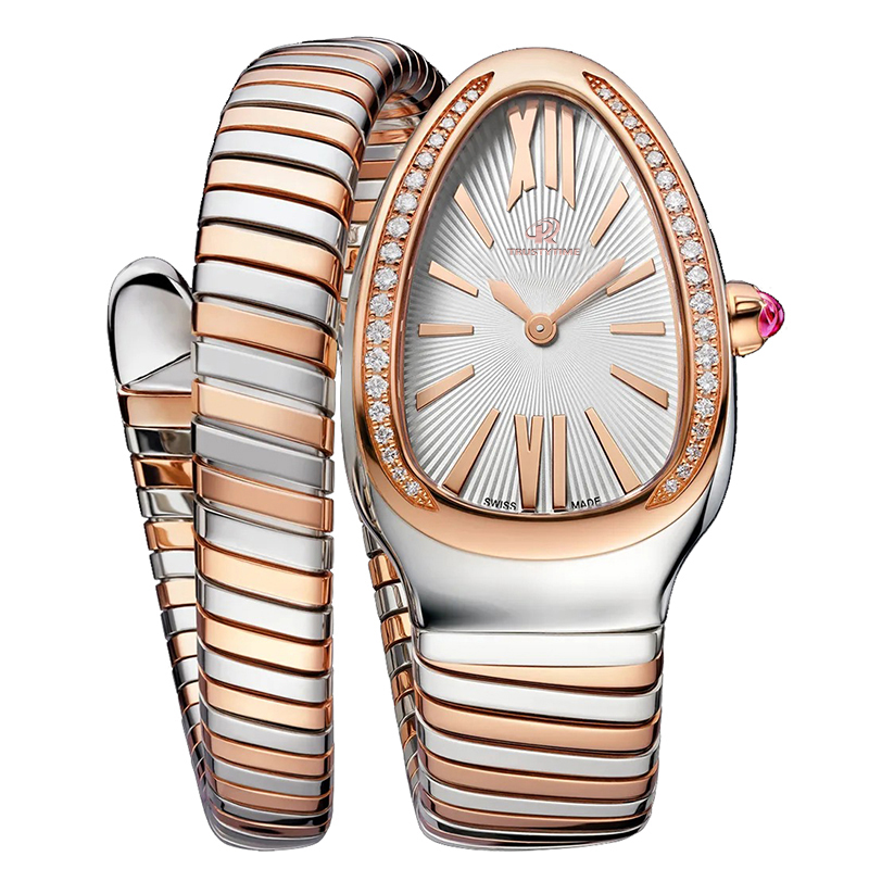 

Fashion Watch Women's Watch Quartz Movement Stainless Steel Jewelry Chain with Various Colors Available: Sapphire Glass Waterproof Montre De Luxe, Color20