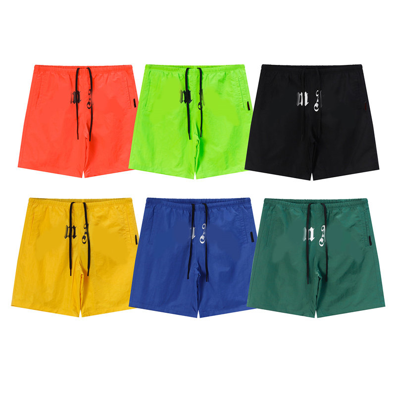 2023 mens embroidered letter shorts designers womens sport short casual five-point pants summer men's clothing-image-876385501