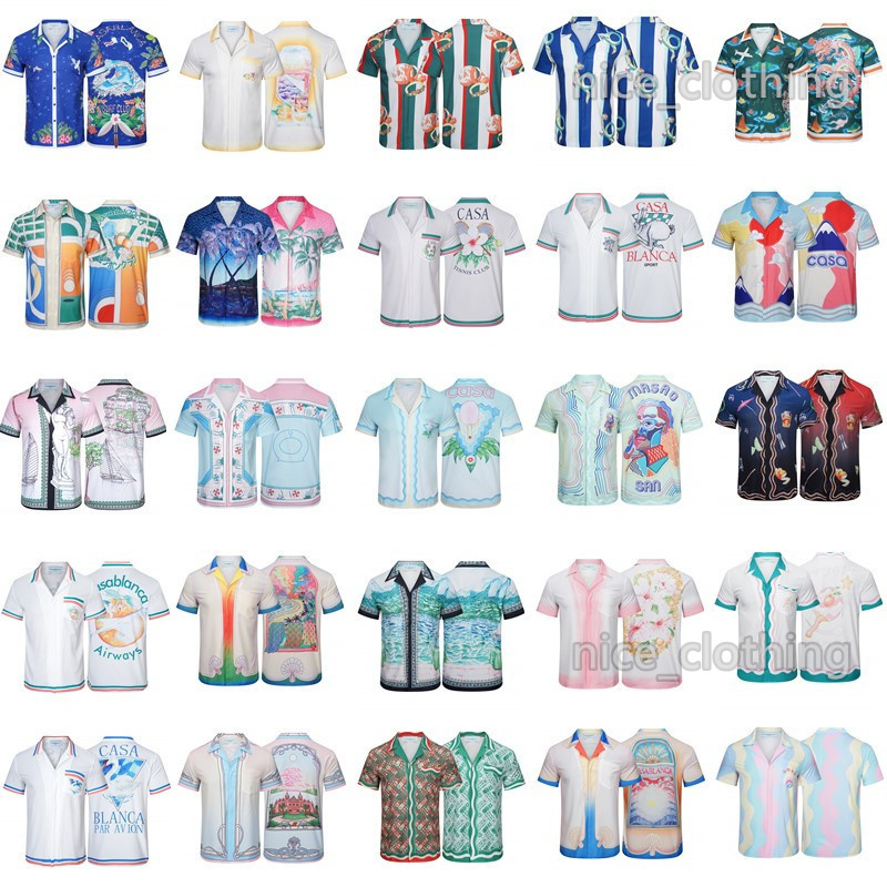 

Mens Designer T Shirts Luxury Brand Shirts Mens Womens Tees Fashion Short Sleeve Casual Streetwear Tops Summer Clothing Clothes Casablanc, 11