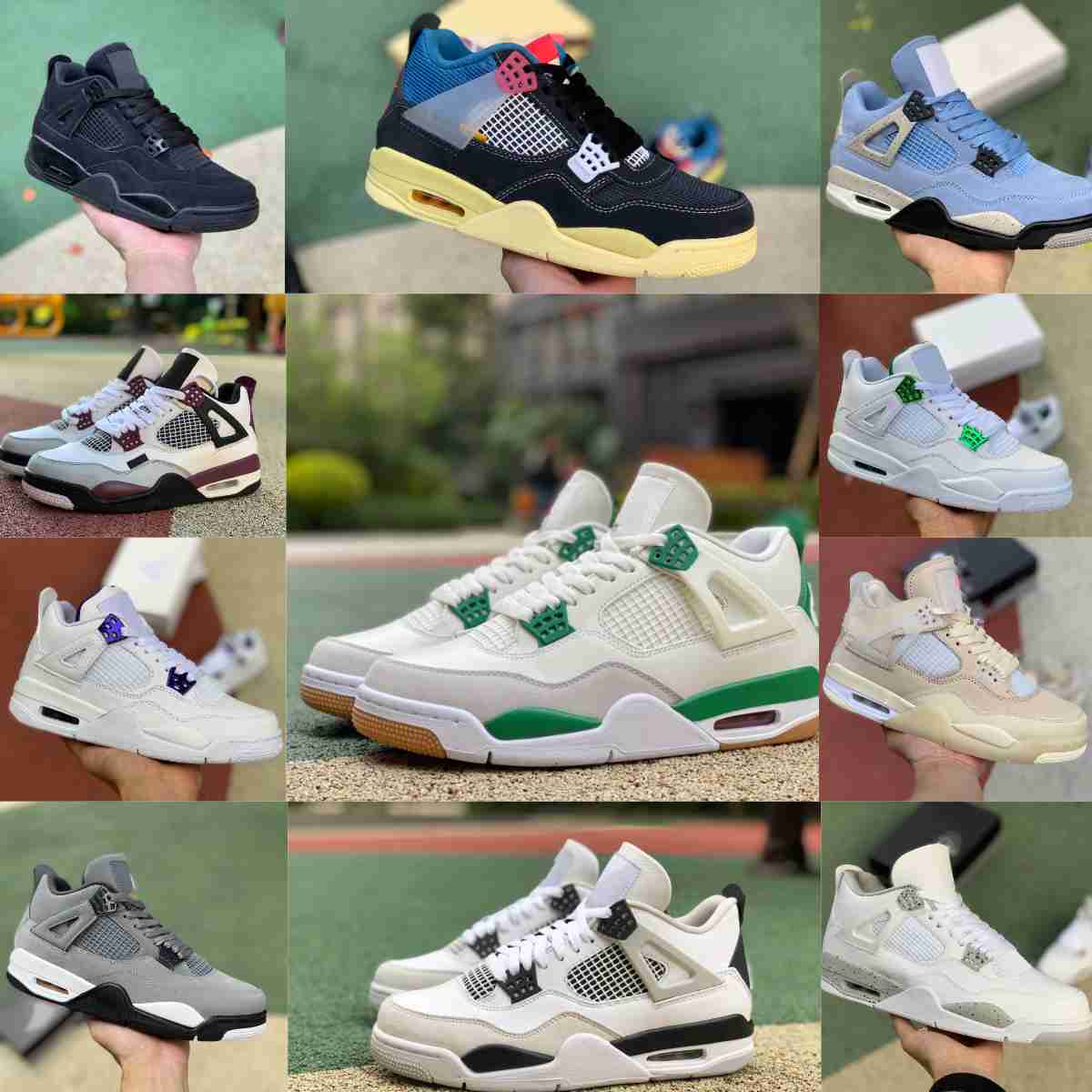 

Jumpman Pine Green 4 4s Basketball Shoes Mens Women Photon Dust Military Black Cat Cream JoRdens White Oreo Cool Grey Retros Infrared Red Thunder Trainer Sneakers S8, Please contact us