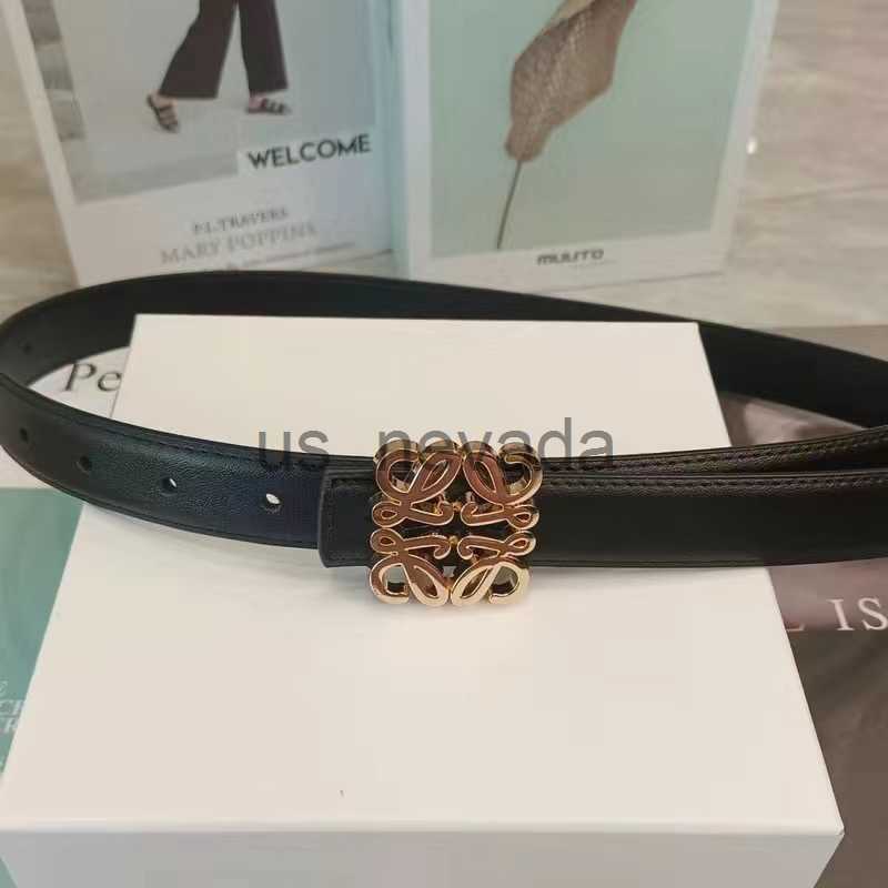 

Other Fashion Accessories Classic solid color letter belts for women designer Luxury Fashion loewe belt Vintage Pin needle Buckle Beltss 8 colors Width 2 J230613
