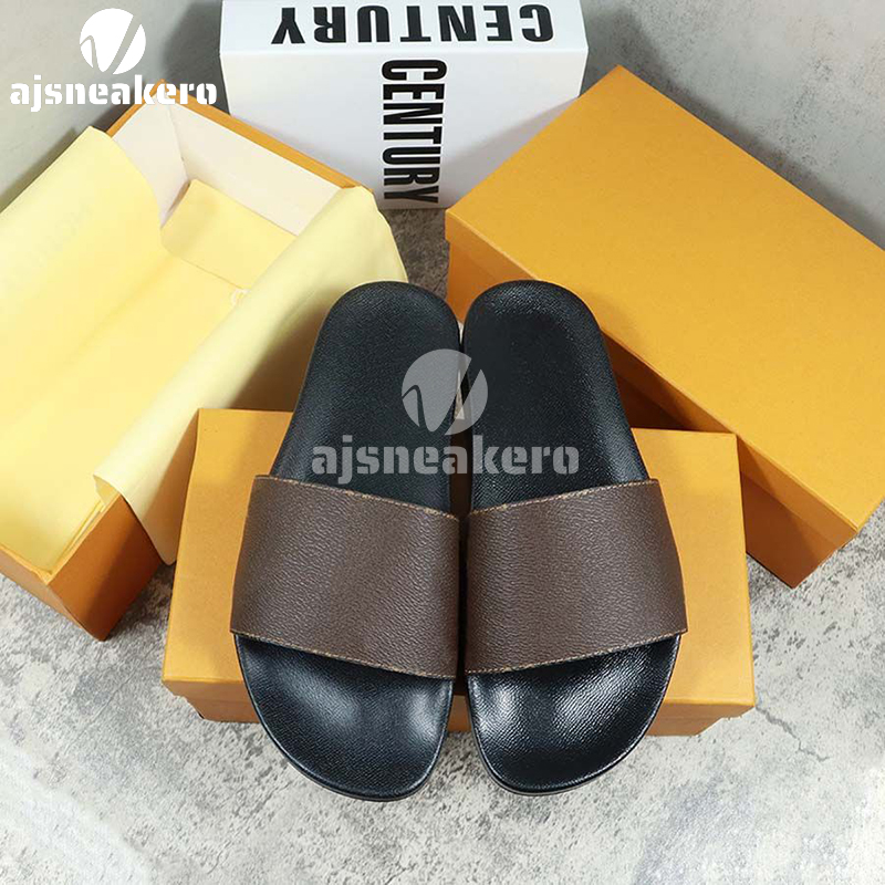 

Sandals Slippers Slides Casual Shoe Flat Slide Designer Men Women Slipper Flip Flop Luxury Brand lightweight house black sandals, 22