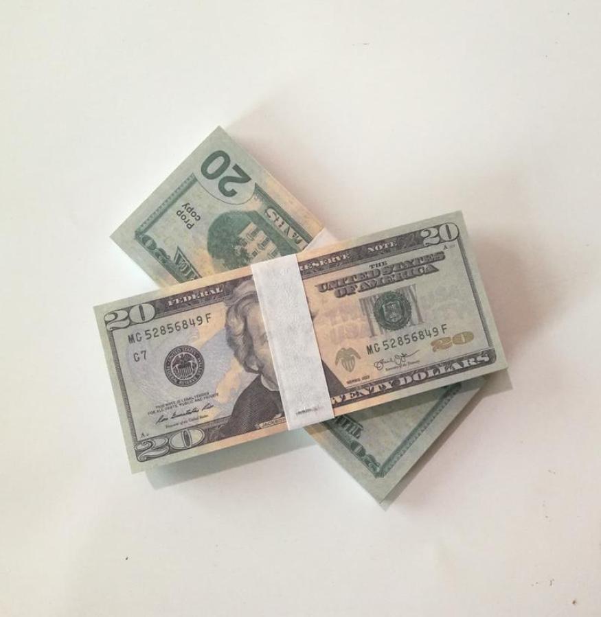 

Flaunting wealth spraying money toys US dollar banknote 5 10 20 50 100 US dollar banknote fake money film money of various denomin8254959