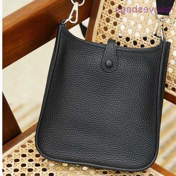 

Designer Bag High Top Bags Tote Mini h Cowhide 2023 Small Evelynbag Layer Women's Single Order Shoulder Crossbody Leather Syfs With Logo 6X5T
