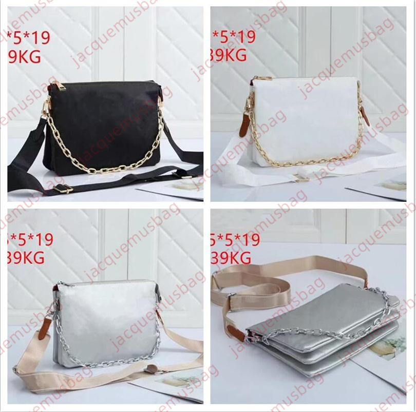 

Designer COUSSIN bags totes handbags women Shoulder Crossbody Bag L with v PU Monograms Chain Embossing Leather tote Luxurys VUTTONSS handbag wallet purse M57790