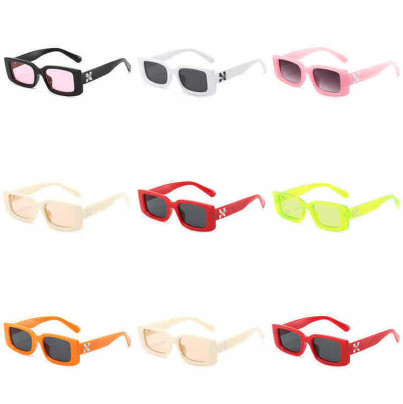 

Fashion Frames Luxury Offs Sunglasses Square Brand Sunglass Arrow x Frame Eyewear Snowflake Sunglasse Men's Women's Hip Hop Sports Travel Sun Glasses P7gn