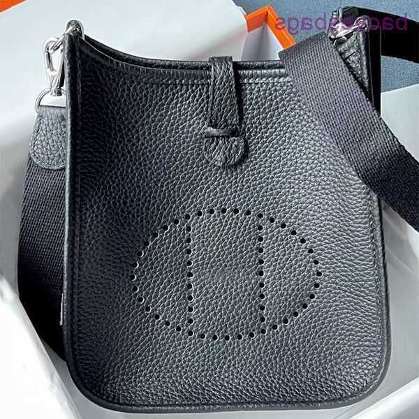 

Designer Bag Women's Tote 2023 Evelynbag Cross-body Bags h Women Spring Hollowed-out Single-shoulder Bucket Cow Leather Litchi K5gi With Logo 71PC