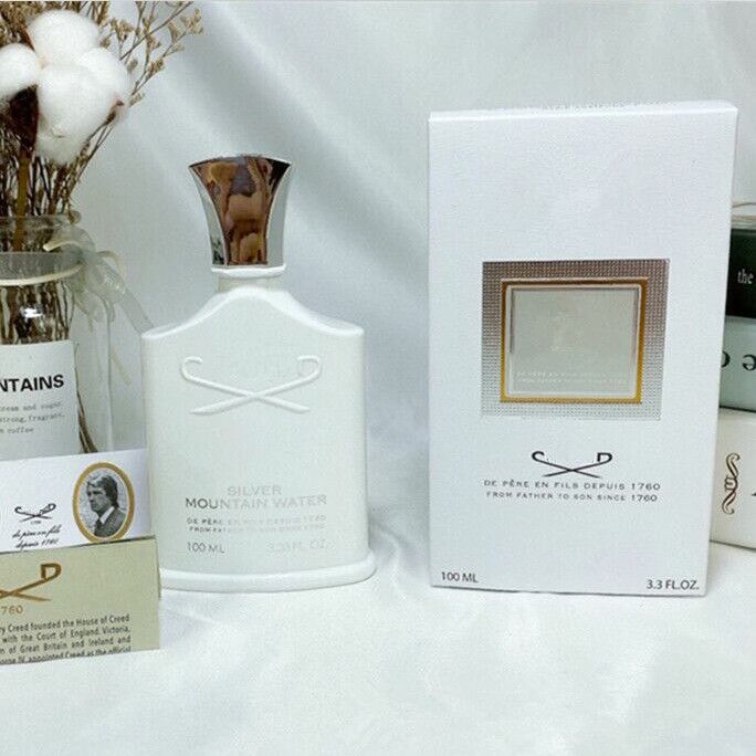 

Perfume 4pcs Set Incense Scent Fragrant Cologne Men Fragrance Silver Mountain Water//Green Irish Tweed/Millesime Imperial 30Ml 39