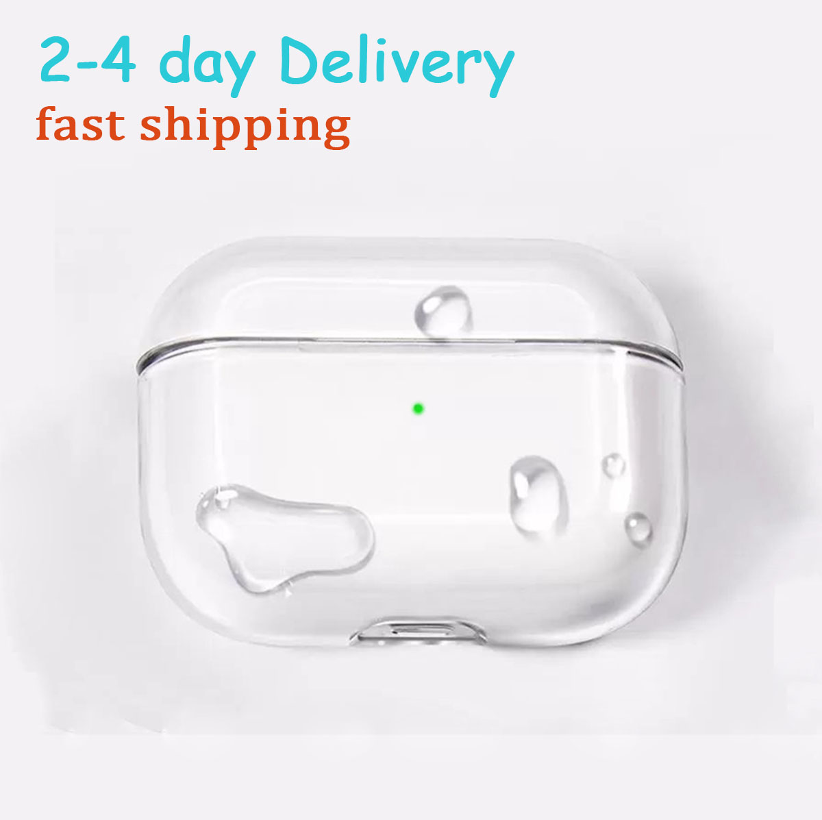 

For New Airpods pro 2 air pods 3 Earphones airpod Bluetooth Headphone Accessories Solid Silicone Cute Protective Cover Apple Wireless Charging Box Shockproof Case, White